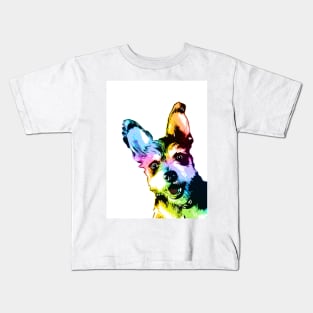 Bunker the Dog | Pop Art Kids T-Shirt